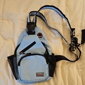 Light Blue Crossbody Bag